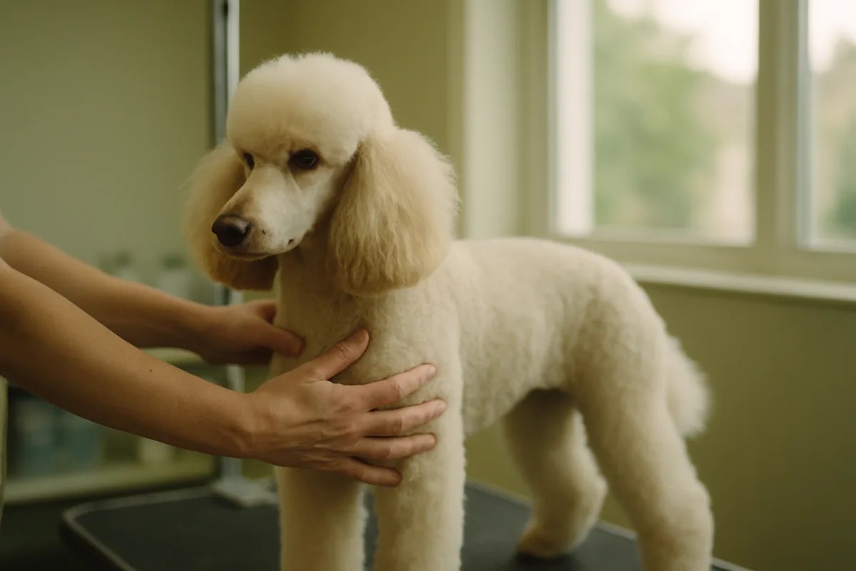 A breed professional at work